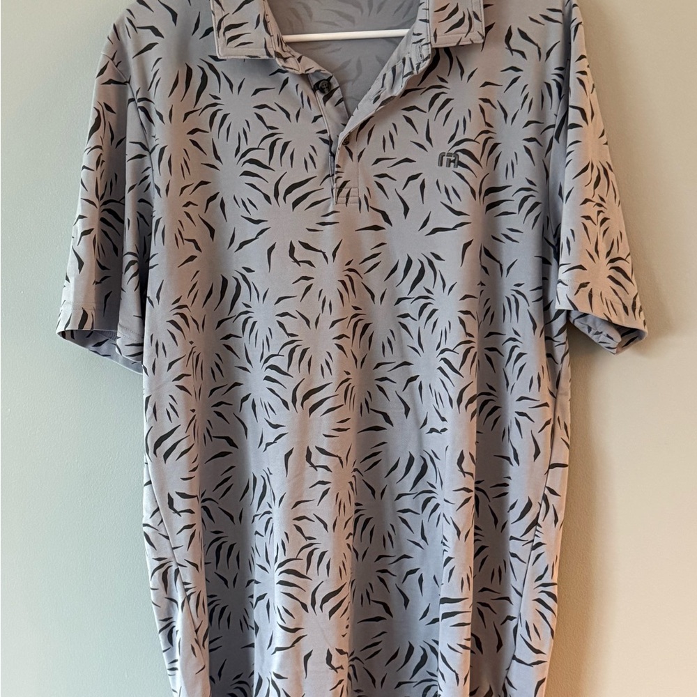 Men's Travis Matthew Patterned Polo Shirt